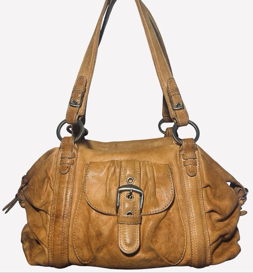 Junior Drake Vintage Leather Shoulder Bag